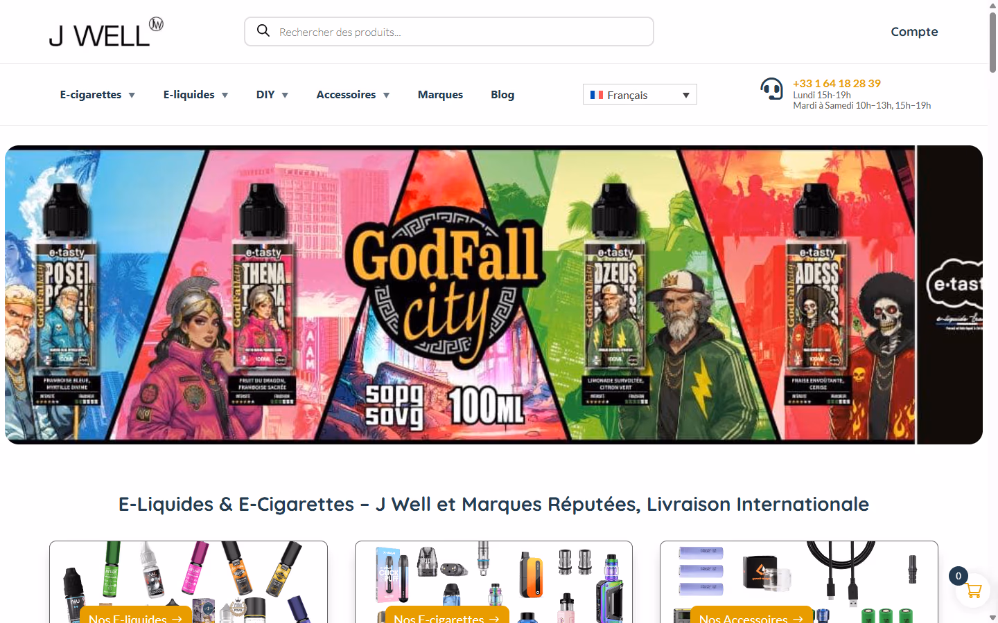 J Well Boutique, une boutique en ligne refaite sous WooCommerce