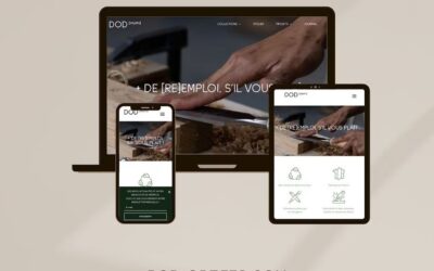 DOD Objets – Website creation & development